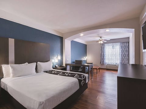 Suite, 1 King Bed, Non Smoking (Various Views) | Premium bedding, desk, laptop workspace, blackout drapes