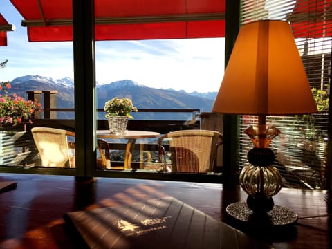 Deluxe Double or Twin Room, Balcony, Mountain View | Hypo-allergenic bedding, in-room safe, desk, blackout drapes