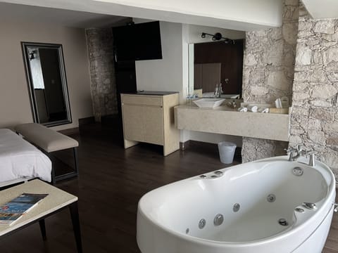 Executive Studio Suite | Premium bedding, in-room safe, soundproofing, bed sheets