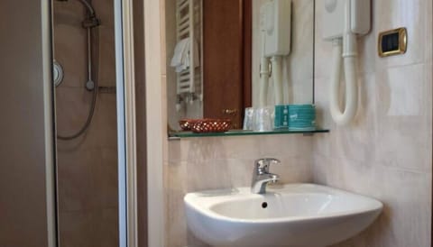 Free toiletries, hair dryer, bidet, towels