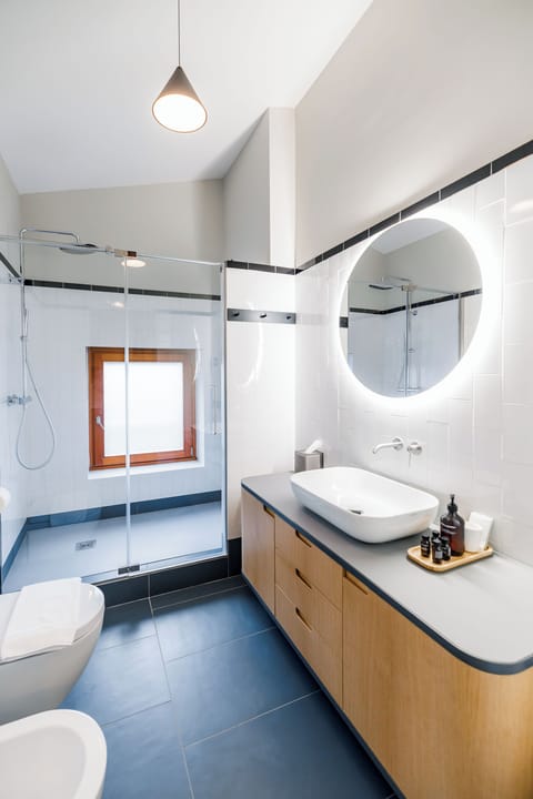 Deluxe Apartment, Lake View | Bathroom | Free toiletries, hair dryer, bathrobes, slippers