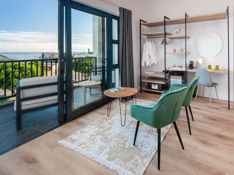 Premium bedding, memory foam beds, minibar, in-room safe