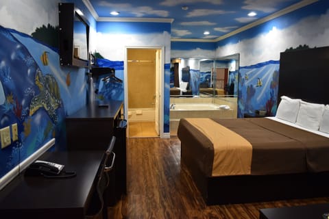 Room, 1 King Bed, Jetted Tub | View from room