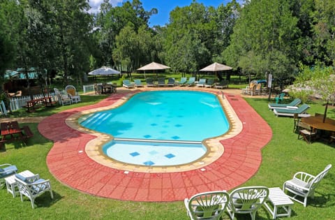 Outdoor pool, open 9:00 AM to 4:30 PM, pool umbrellas, sun loungers