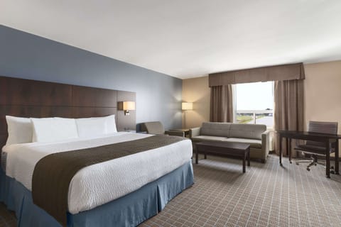 Standard Room, 1 King Bed, Non Smoking | In-room safe, desk, iron/ironing board, free cribs/infant beds