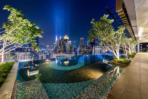 Rooftop pool