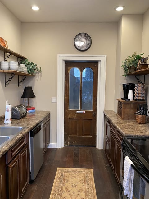 Shared fridge, microwave