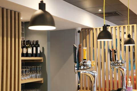 Sports bar, alfresco dining