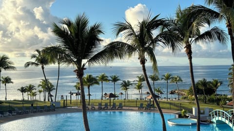 Seasonal outdoor pool