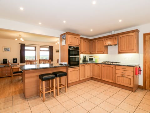 Fridge, dishwasher, electric kettle, toaster