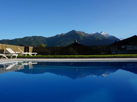 Panoramablick in Fürth Apartment in Piesendorf