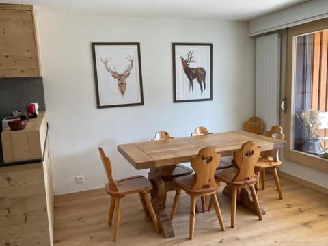 mit Blick auf die Berge Apartment in Bagnes