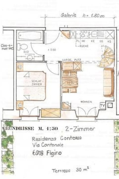 Residenza Contessa Apartment in Lugano