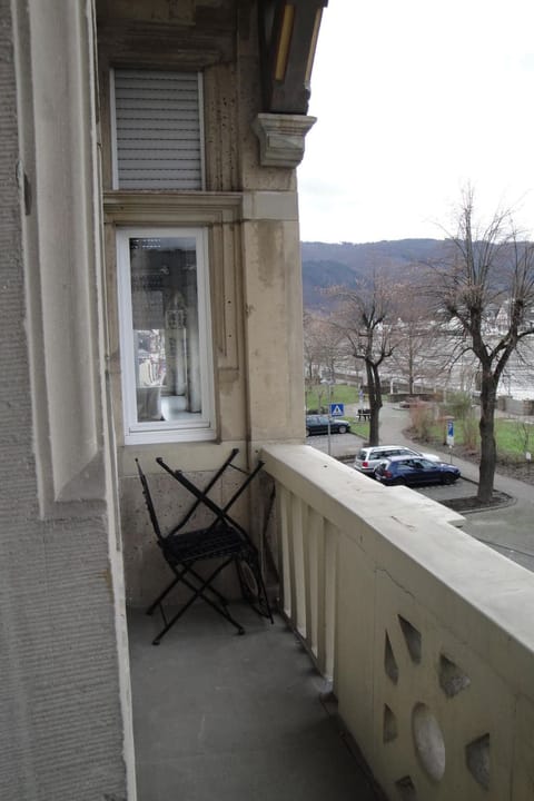 Wohnung in einem historischen Gebäude mit Balkon und Blick auf die Mosel Apartment in Cochem-Zell