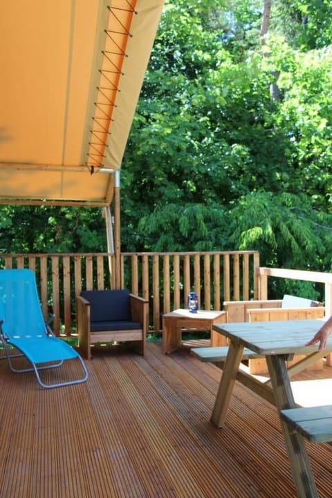 Safarizelt in Hohenlychen mit Garten und Grill Vacation rental in Lychen