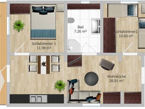 FeWo Star unten Apartment in Mecklenburg-Vorpommern, Germany