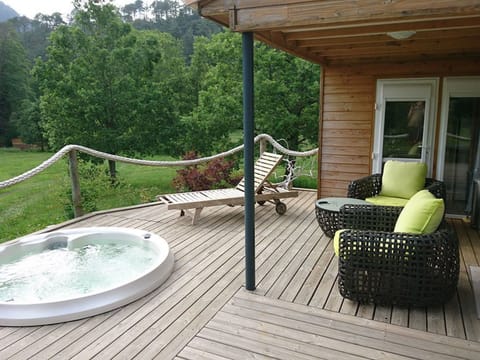 in Vivario mit Terrasse, Garten und Grill Apartment in Corsica