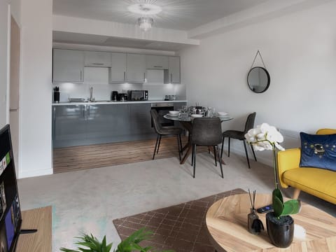 Brandneue, zentrale 2-Zimmer-Wohnung für 6 Gäste Apartment in Preston