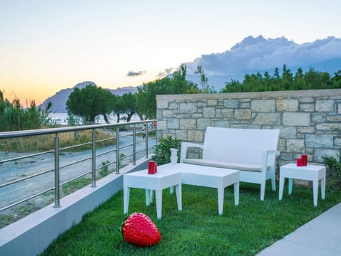 Beachfront Villa 30m zu den Annehmlichkeiten und BBQ Bereich Apartment in Plakias