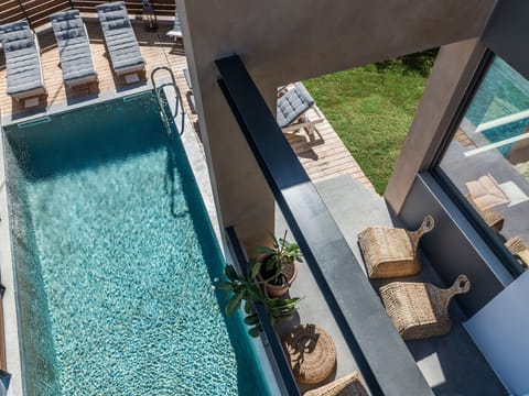 Ferienvilla mit beheiztem Pool und schöner Aussicht Vacation rental in Crete