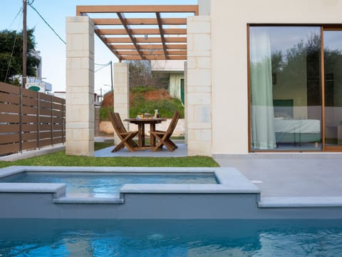 Neue Villa Panorea in Strandnähe mit absoluter Privatsphäre Vacation rental in Agia Marina