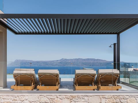 Rastoni Villa I 'Free' beheizter Pool, Panoramablick Vacation rental in Crete