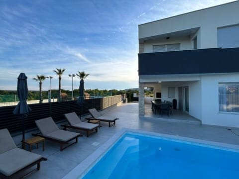 Villa Amfora with heated pool, wellness and tennis Vacation rental in Šibenik-Knin County, Croatia