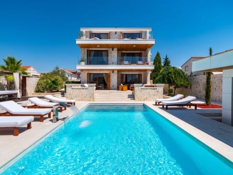 Villa Nena with heated pool, jacuzzi and sauna Vacation rental in Biograd na Moru
