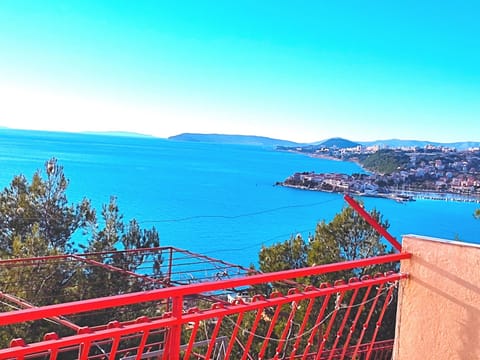 Amazing View Wohnung atemberaubenden Blick auf das Meer Stadt Apartment in Podstrana