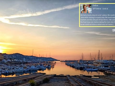 Wohnung mit Garten, wenige Minuten vom Meer entfernt Apartment in Sanremo