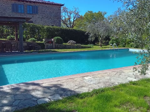 Anwesen "Casa Colonica" mit eigenem Garten und Grill Apartment in Radda in Chianti