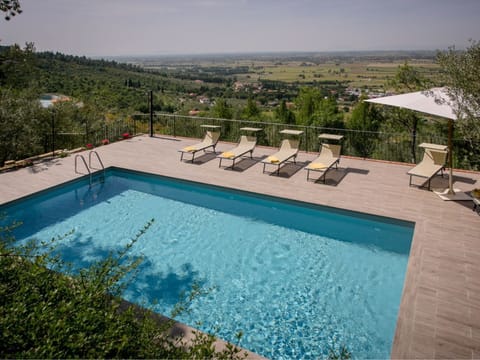 Villa mit privatem Pool in der Nähe von Castiglion Fiorentino Vacation rental in Umbria