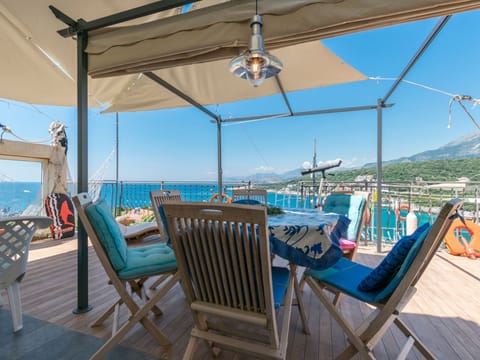 Gemütliche Wohnung mit Meerblick vom Balkon aus Apartment in Ulcinj Municipality