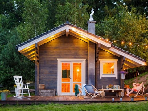 Saunabereich im Circle - Blue House Vacation rental in Pomeranian Voivodeship