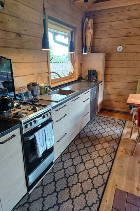 Holzhäuschen in der Kaschubei Vacation rental in Pomeranian Voivodeship