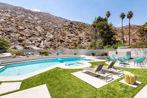 Golden Suncup House in Palm Springs