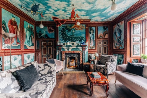 Doorway To Elphame House in Scotland