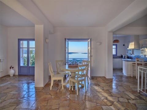 Island Marble Apartment in Paros, Greece