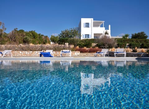 Island Marble Apartment in Paros, Greece