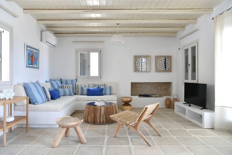 Bathed in Azure Apartment in Paros, Greece