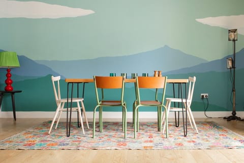 High Violet Apartment in Scotland