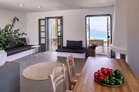 Stone Blue Apartment in Paros, Greece