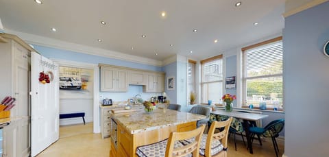 Peeking at the Bay Apartment in Abersoch