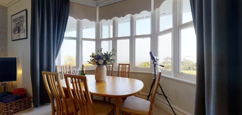 Peeking at the Bay Apartment in Abersoch