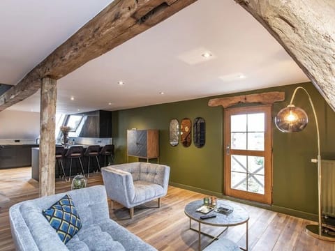 Corner of the Castle Apartment in Wallonia, Belgium