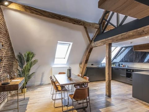 Corner of the Castle Apartment in Wallonia, Belgium