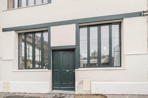 Bohemian Teal Apartment in Paris