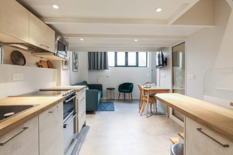 Bohemian Teal Apartment in Paris