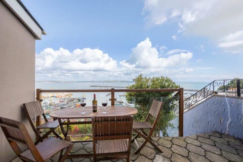 Harbouring over the Artwork Apartment in Brixham