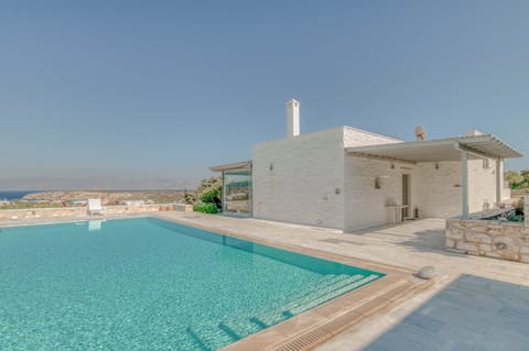 Blissful White Apartment in Paros, Greece